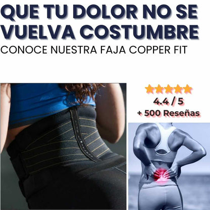 Faja Lumbar Copper Fit