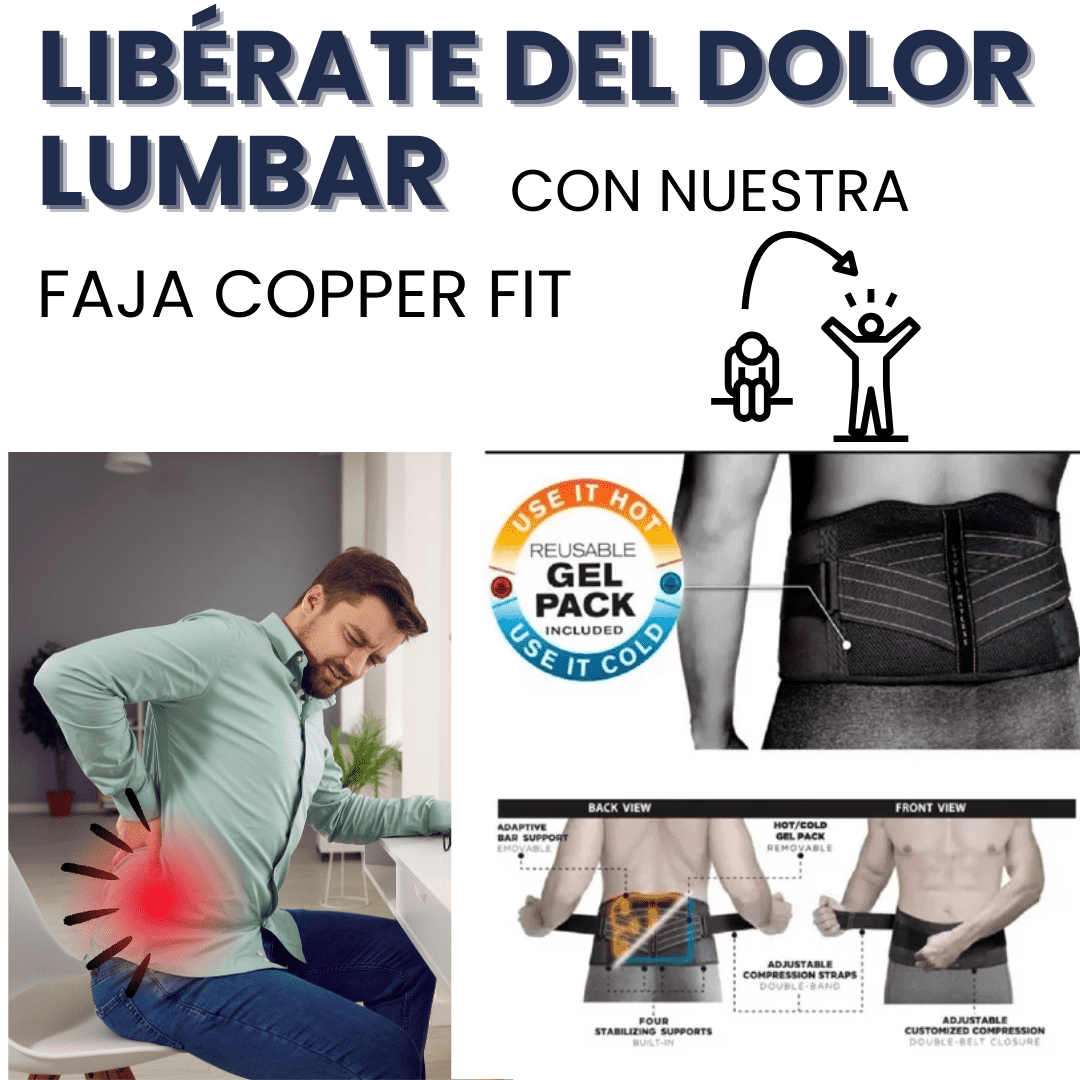 Faja Lumbar Copper Fit