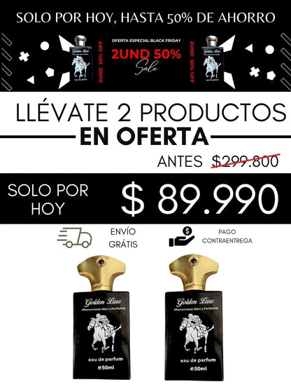 GOLDEN LURE - PERFUME CON FEROMONAS